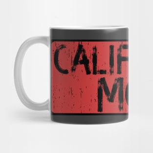 California mom distressed Mug